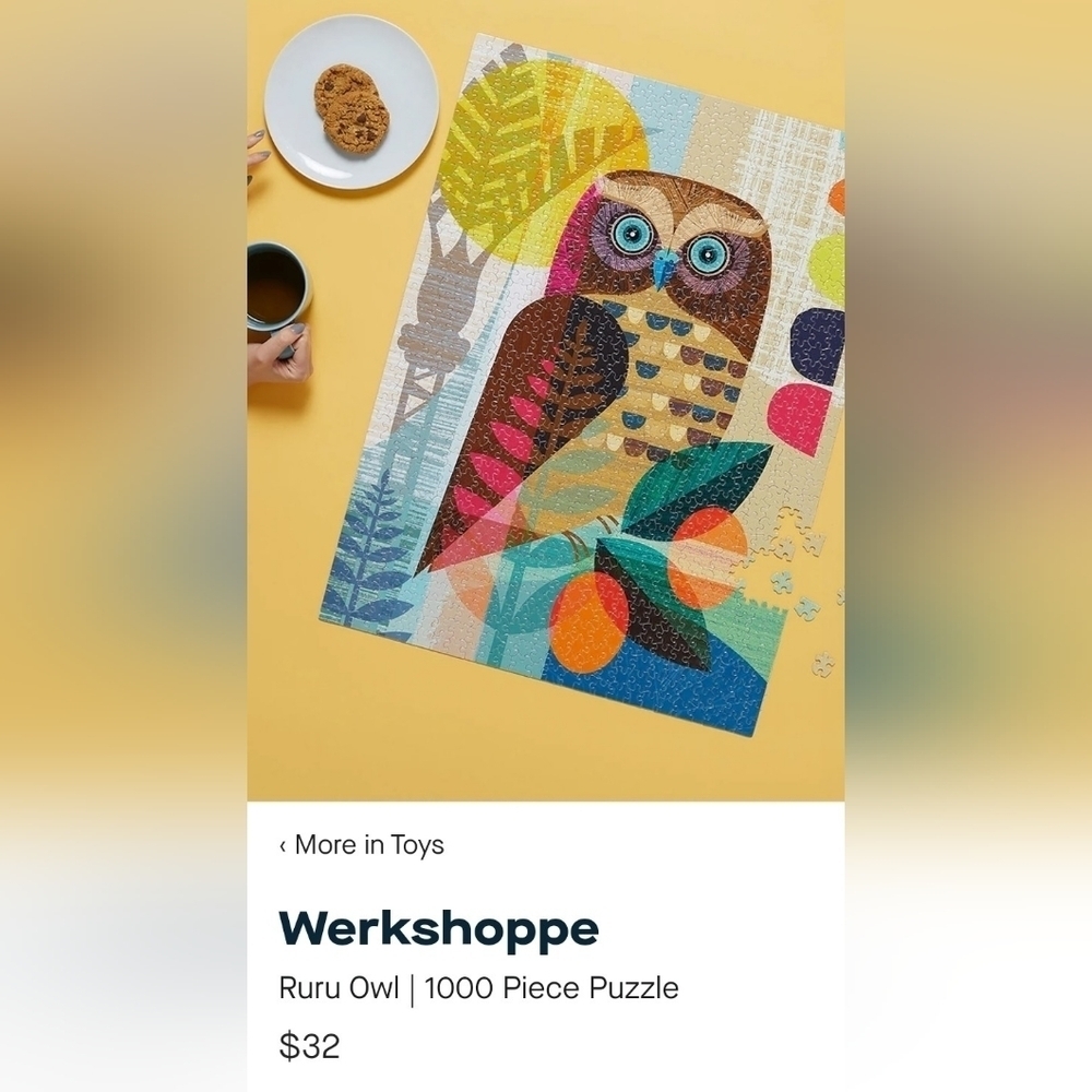 🧿 NEW 1000 OWL PUZZLE - Picture 4 of 15